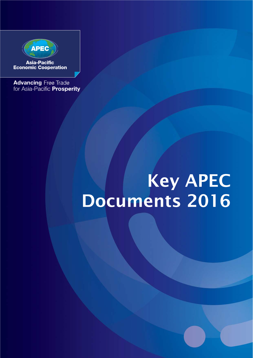 Key APEC Documents 2016