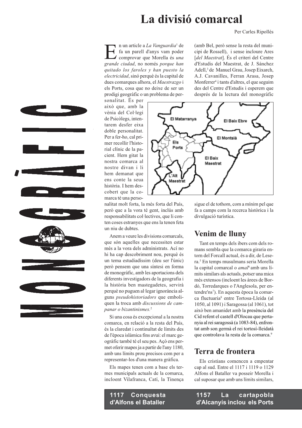 AU!-52. La Divisió Comarcal