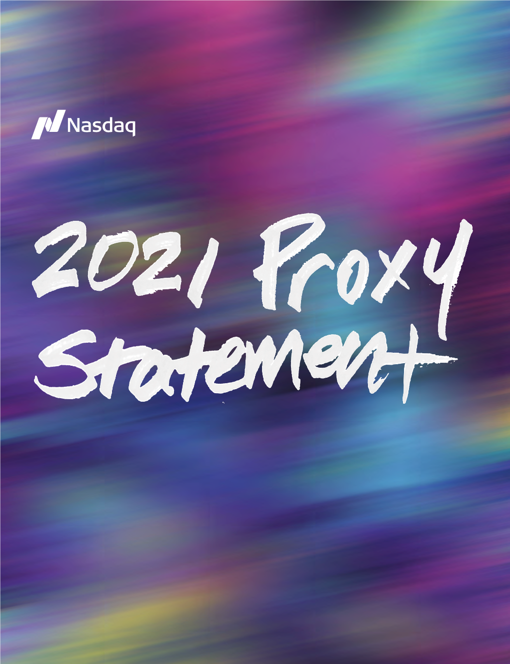 2021 Proxy Statement and 2020 Form 10-K Are Available At