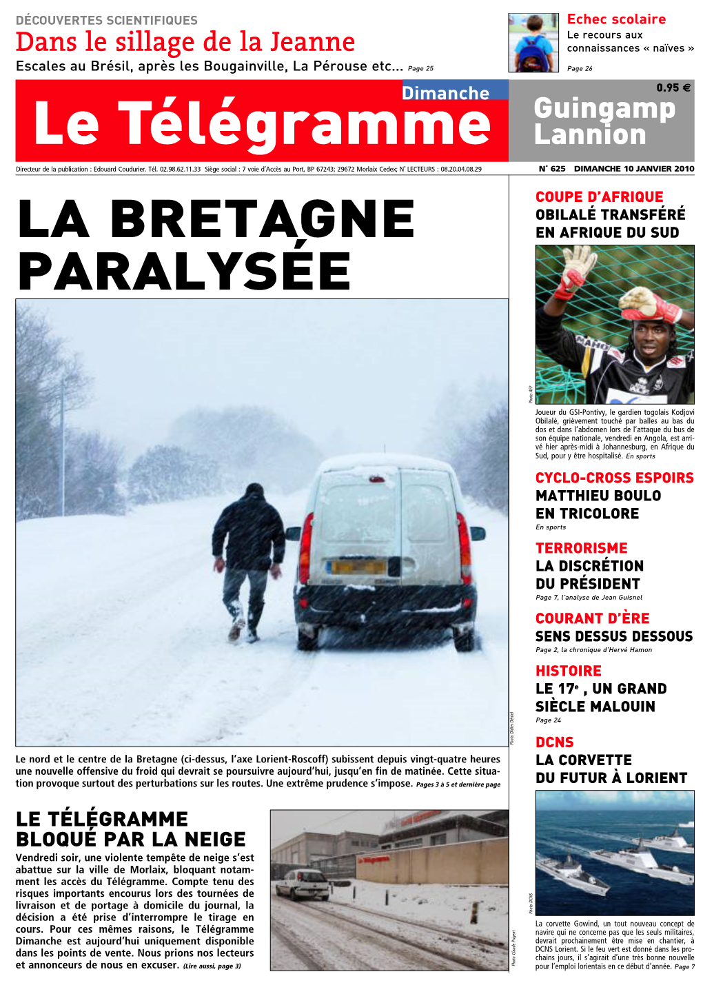 La Bretagne Paralysée