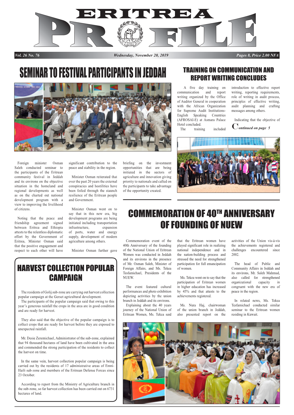 Eritrea Profile 20112019.Pdf