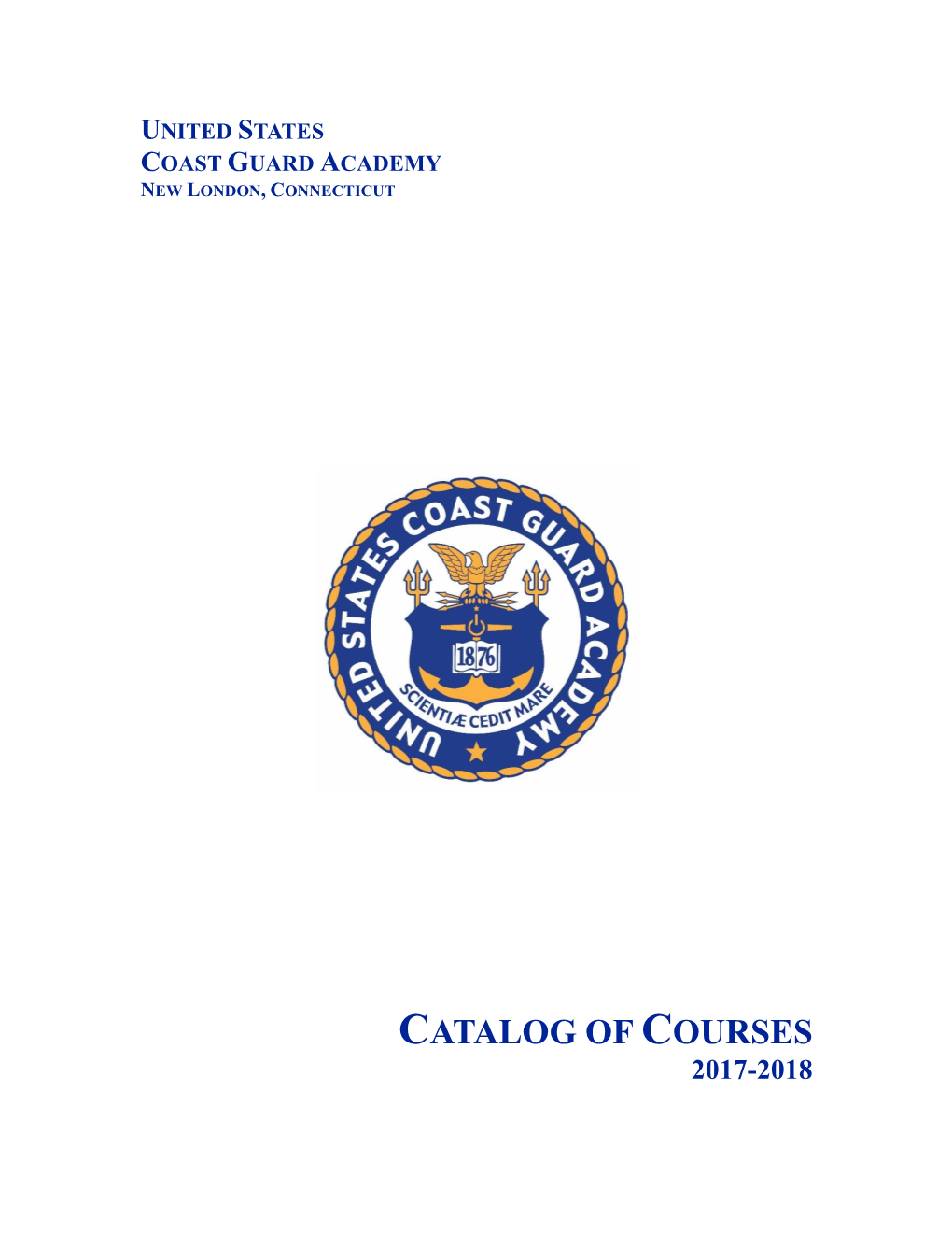 Catalog of Courses 2017-2018