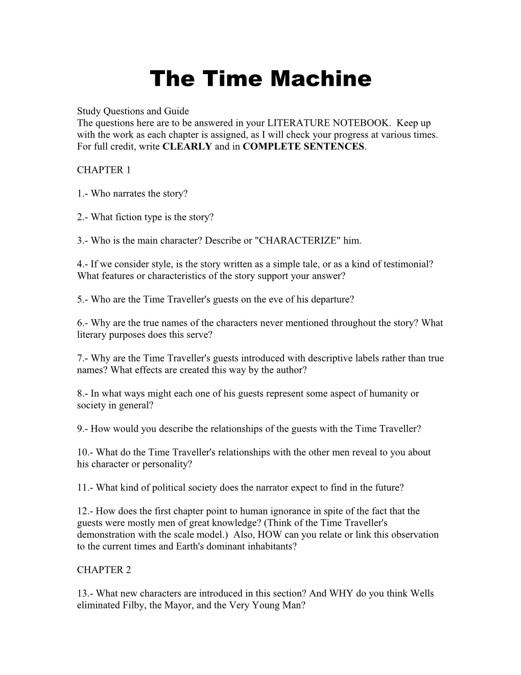 The Time Machine