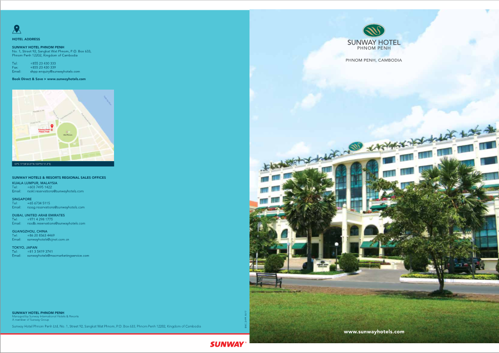 Sunway Hotel Phnom Penh Factsheet