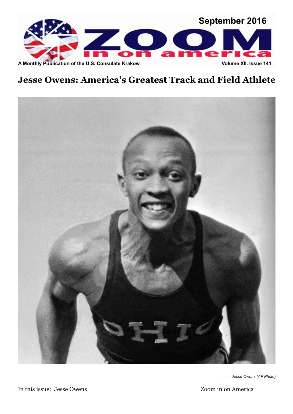 Jesse Owens: America's Greatest Track and Field Athlete