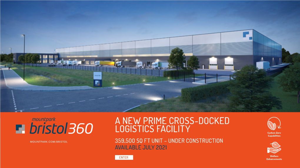 A New Prime Cross-Docked Logistics Facility