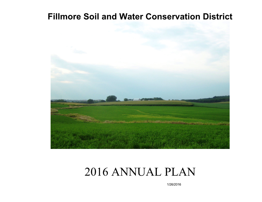 Fillmore Soil and Water Conservation District