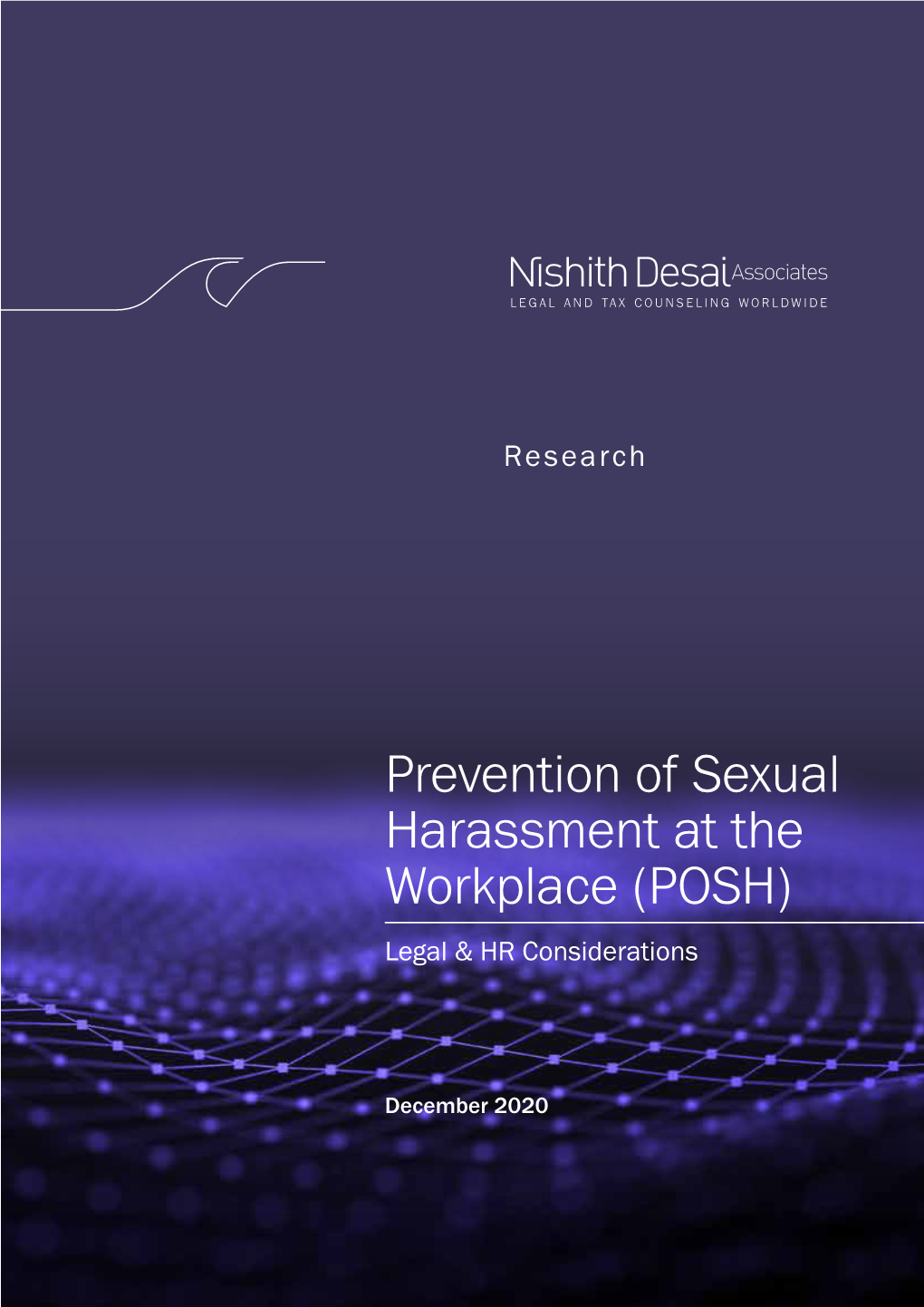 Prevention of Sexual Harassment at the Workplace (POSH) Legal & HR Considerations