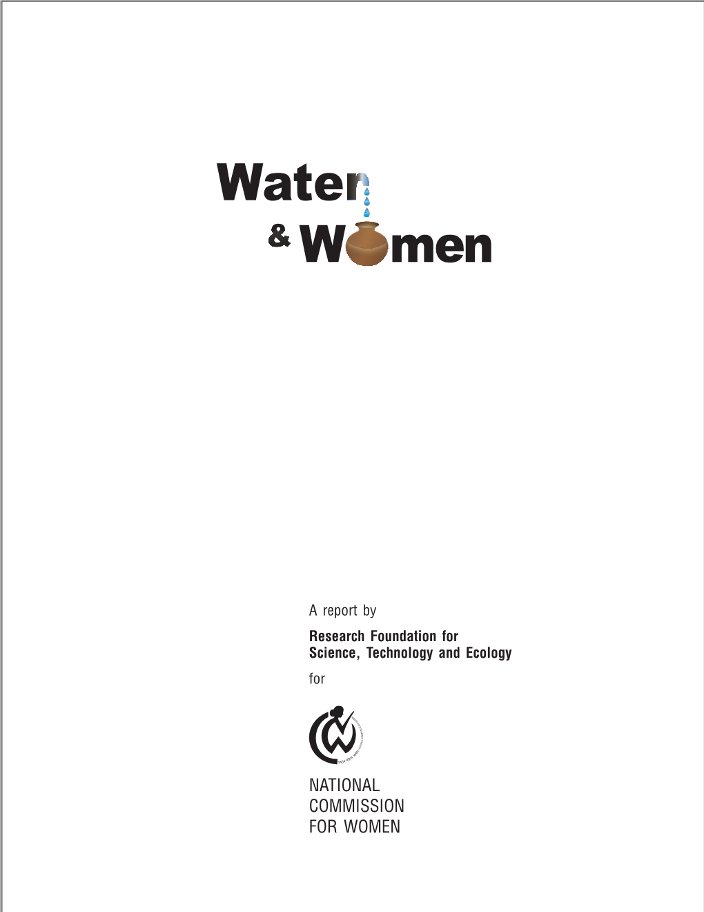 Water in Women's Hand
