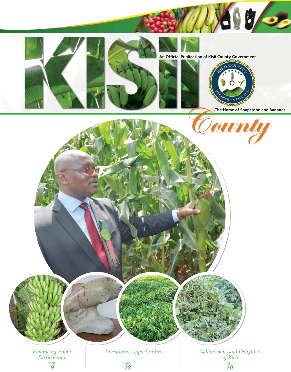 Kisii County Government Milestones Magazine