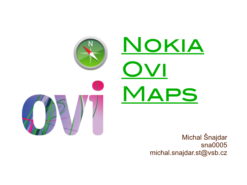 Nokia Ovi Maps