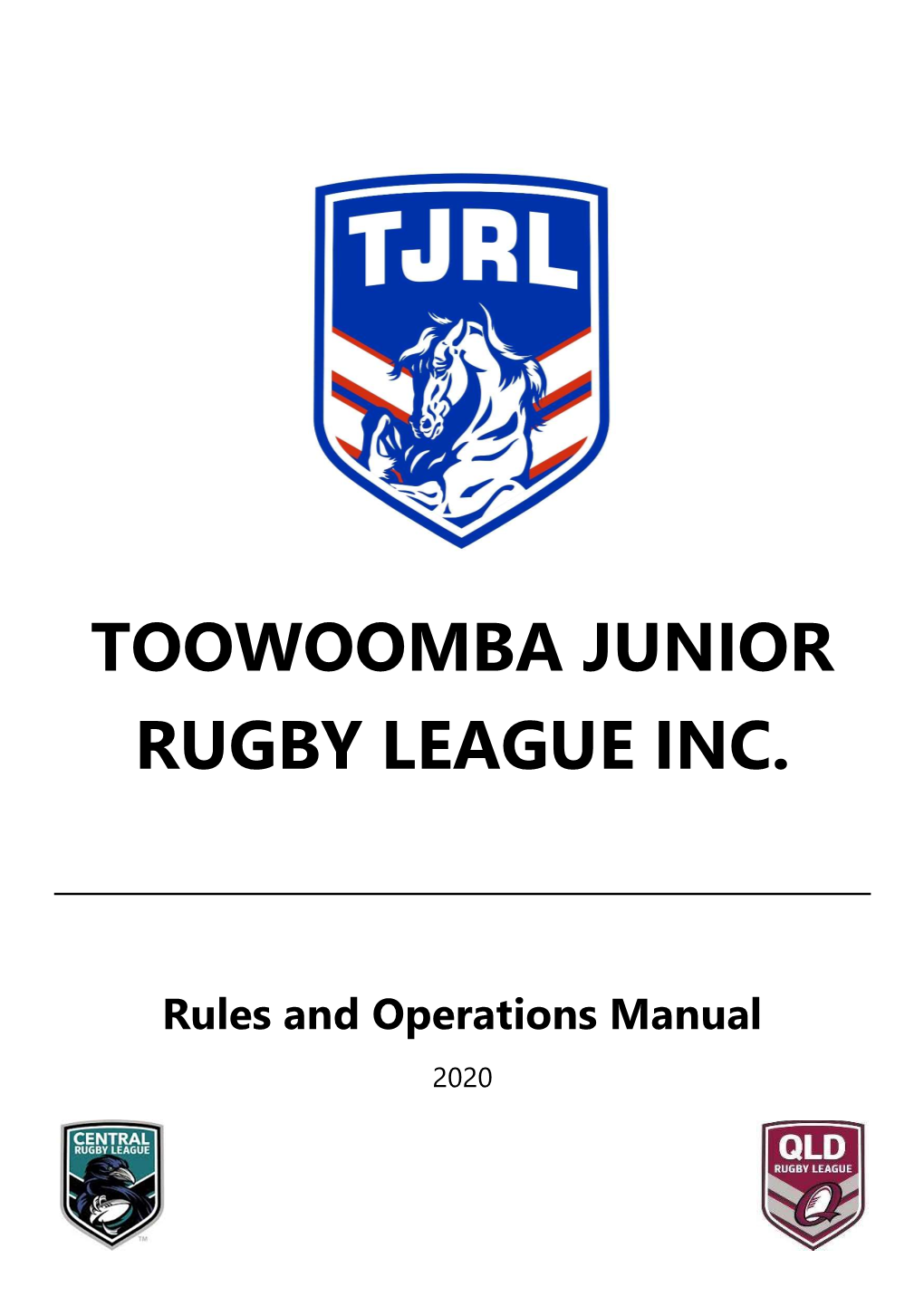 TJRL Rules and Operations Manual 2020
