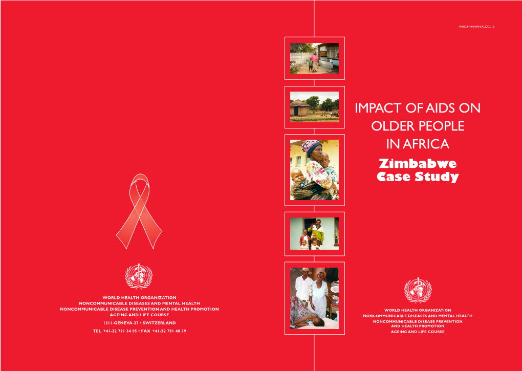 Impact of Aids on Older People in Africa: Zimbabwe Case Study