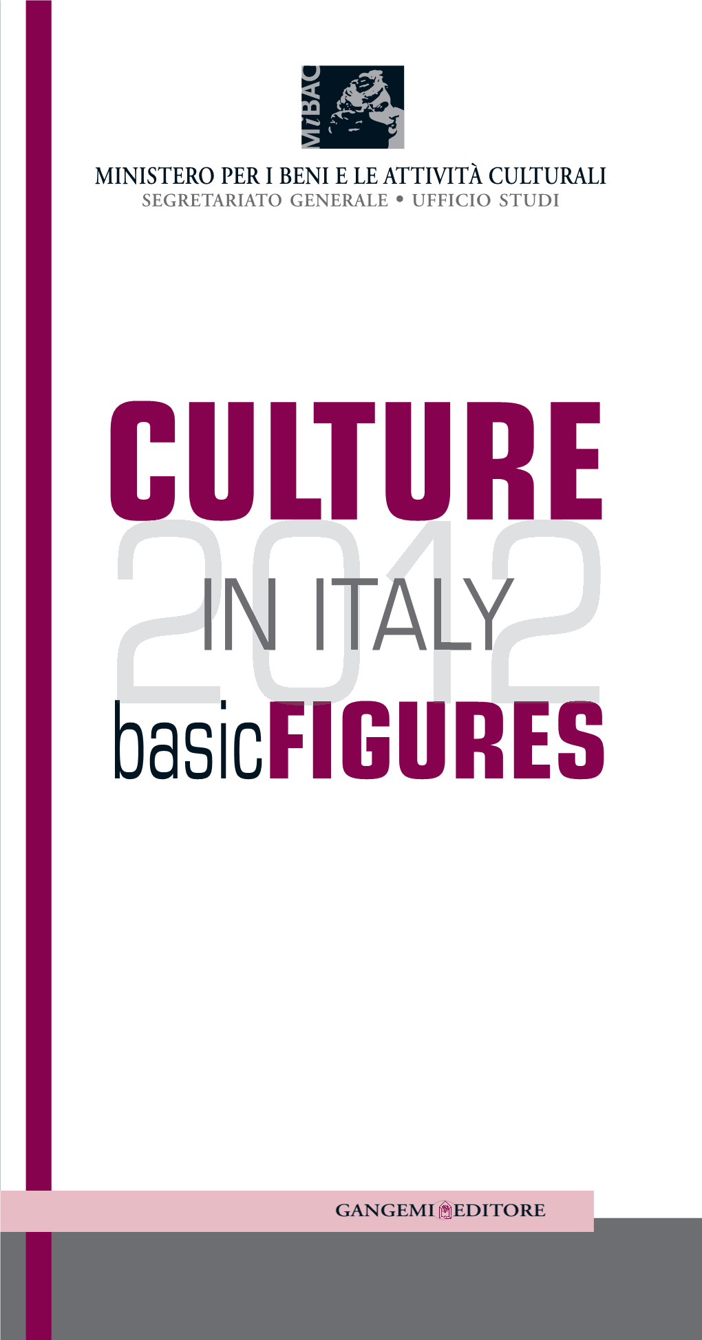 Culture in Italy 2012