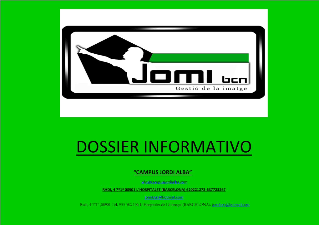 Dossier Informativo