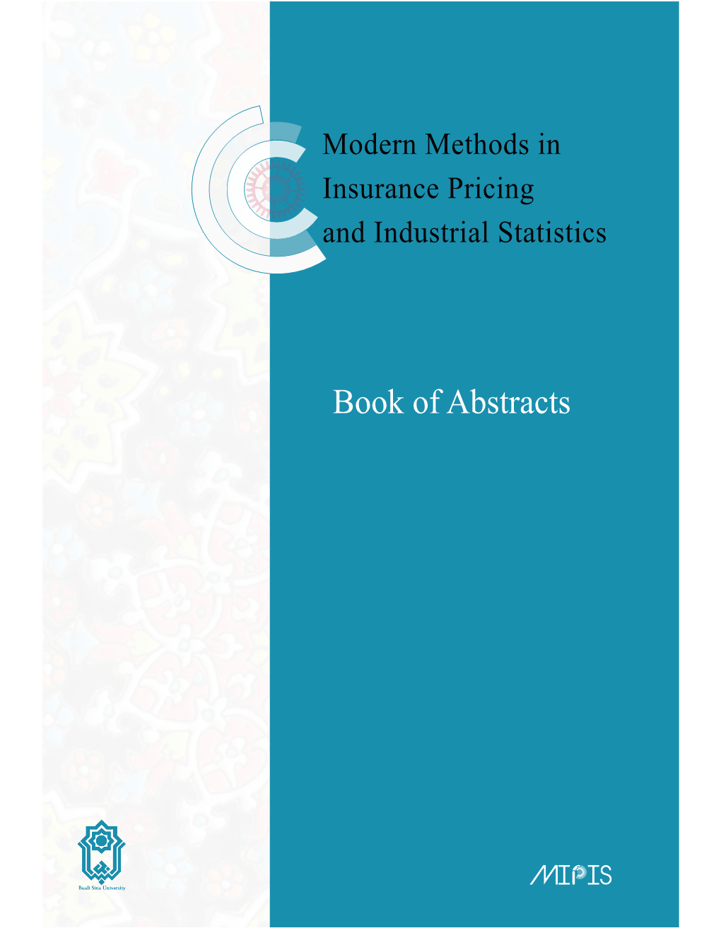 Book of Abstracts Book of Abstracts Book Of