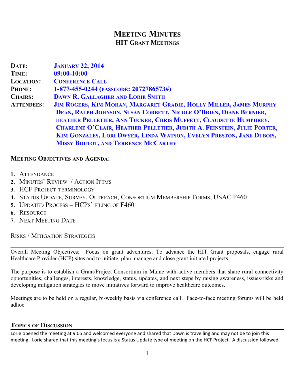 Project Meeting Minutes Template s4