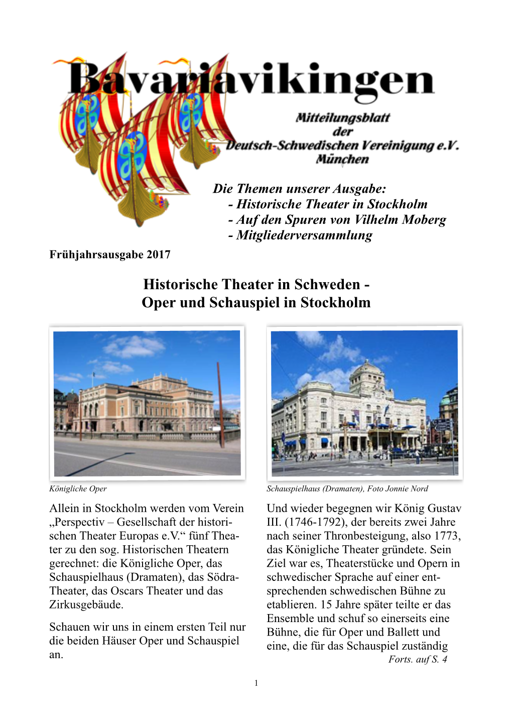 Historische Theater in Schweden - Oper Und Schauspiel in Stockholm