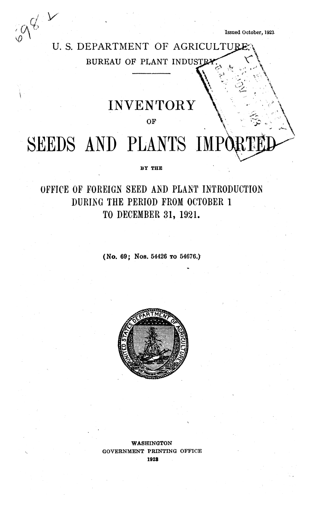 Seeds and Plants