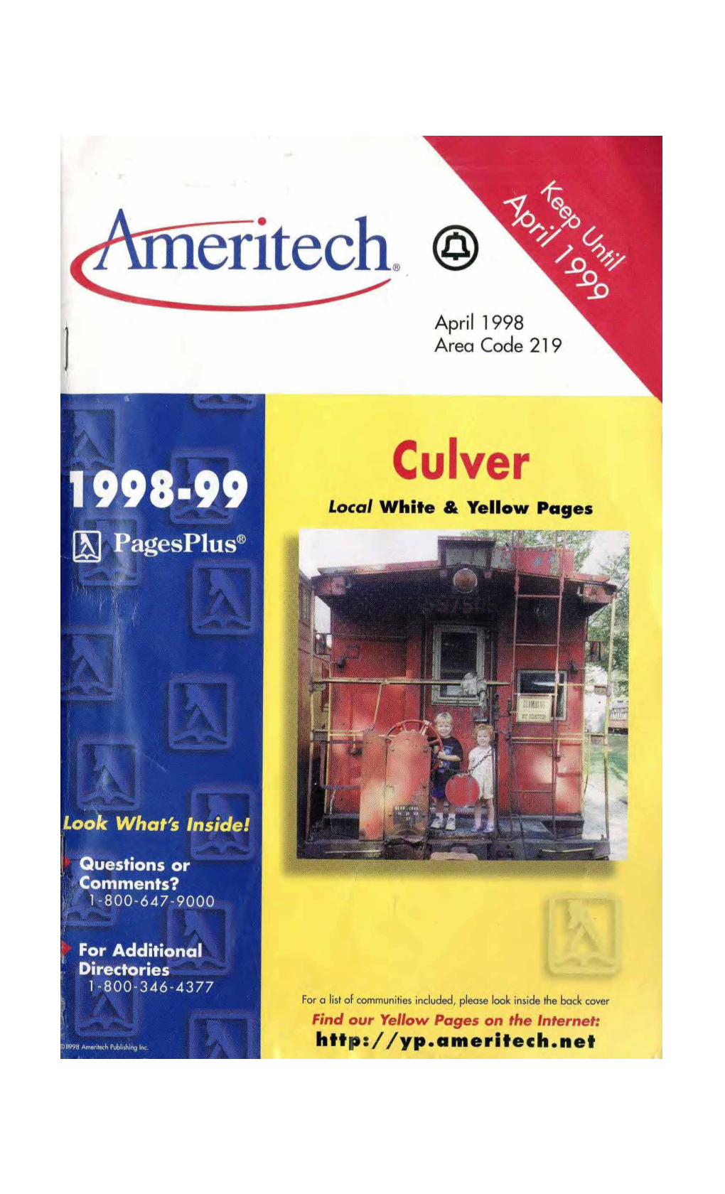 Culver 1998-99 Local White & Yellow Pages 02 Pagesplus®