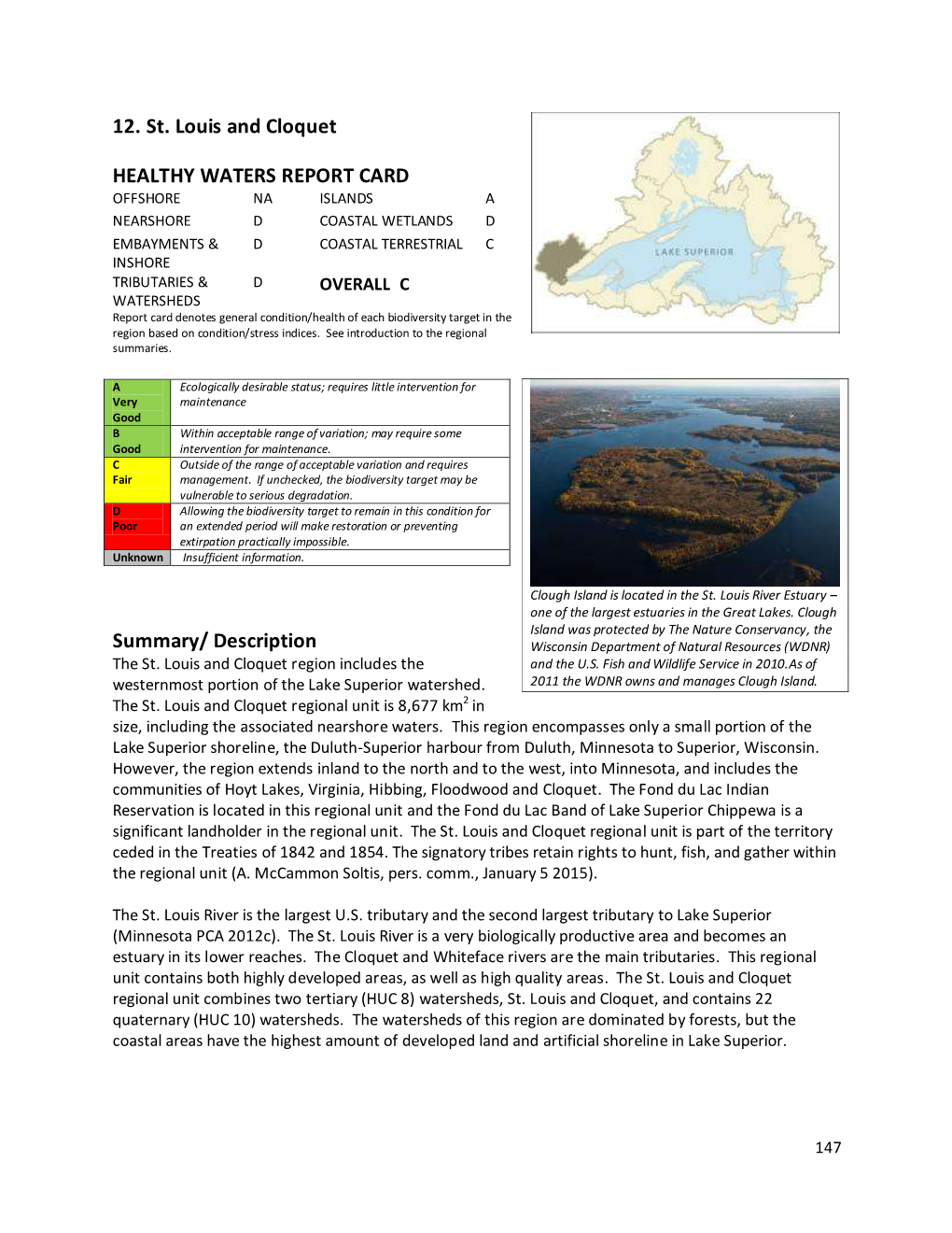 12-St. Louis and Cloquet BCA Regional Unit Background Chapter