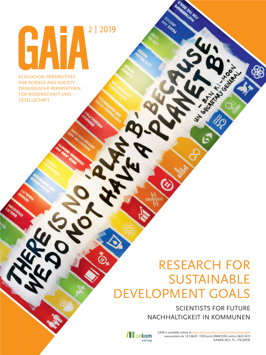 Research for Sustainable Development Goals
