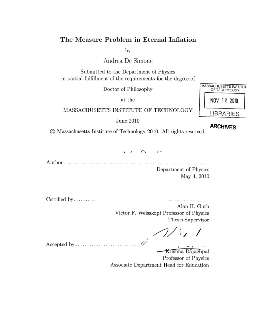 The Measure Problem in Eternal Inflation