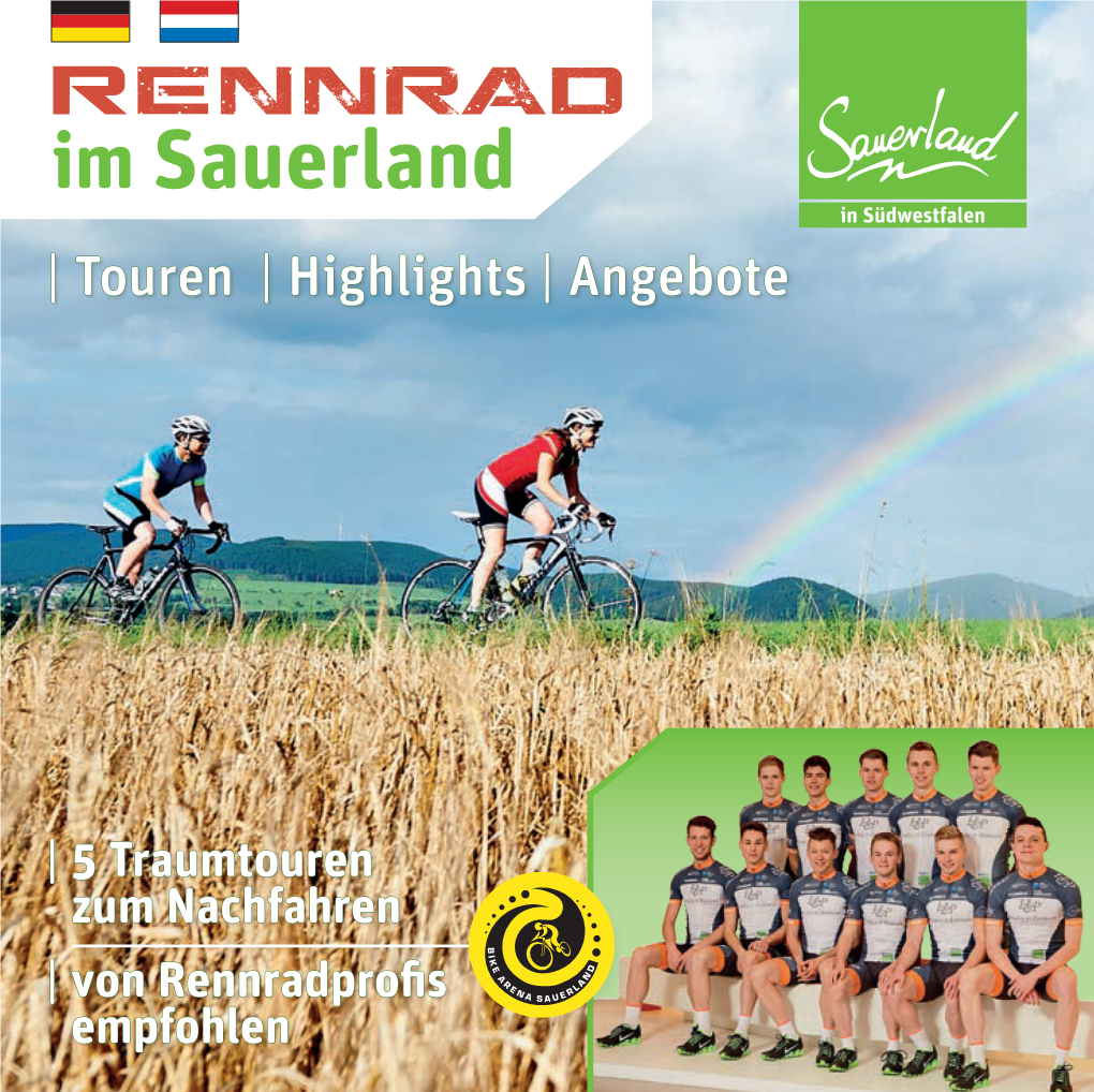 Rennrad Im Sauerland in Südwestfalen | Touren | Highlights | Angebote