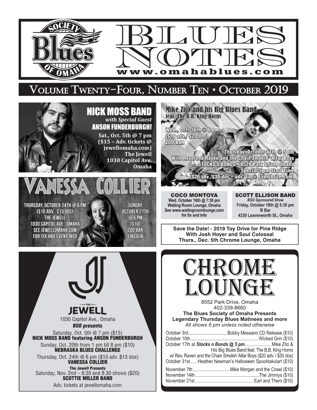 Blues Notes October 2019