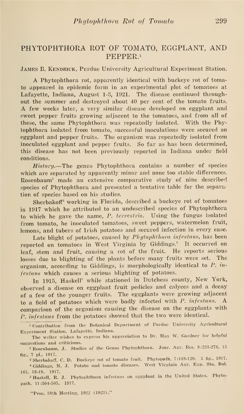 Proceedings of the Indiana Academy of Science