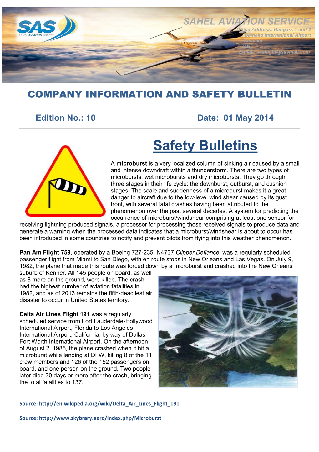 Safety Bulletins
