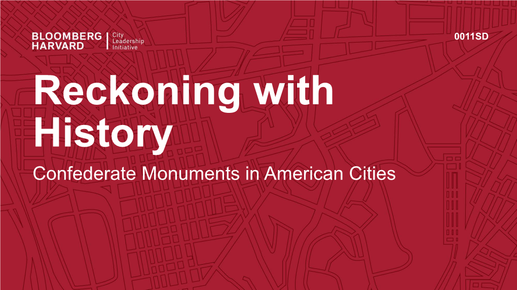 0011SD Reckoning with History Confederate Monuments in American Cities 0011SD