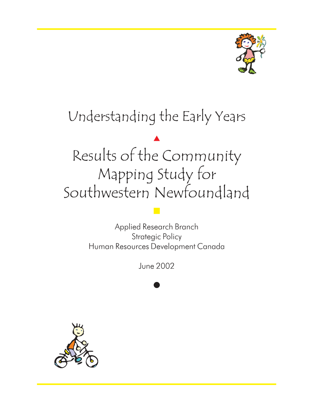 Results of the Community Mapping Study for Southwestern Newfoundland Q