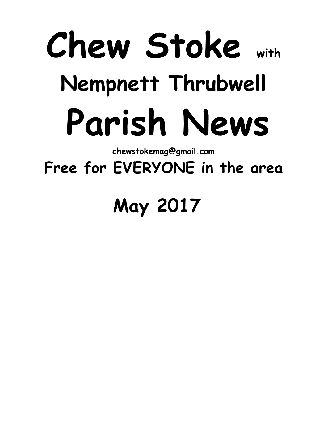 Chew Stoke with Parish News