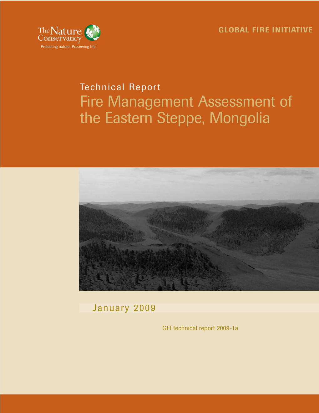 Fire Management Assessment of the Eastern Steppe, Mongolia