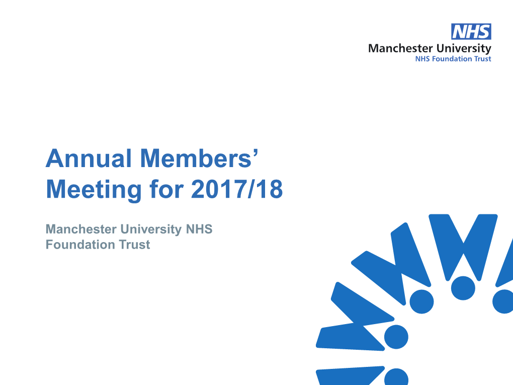 Annual Members' Meeting for 2017/18