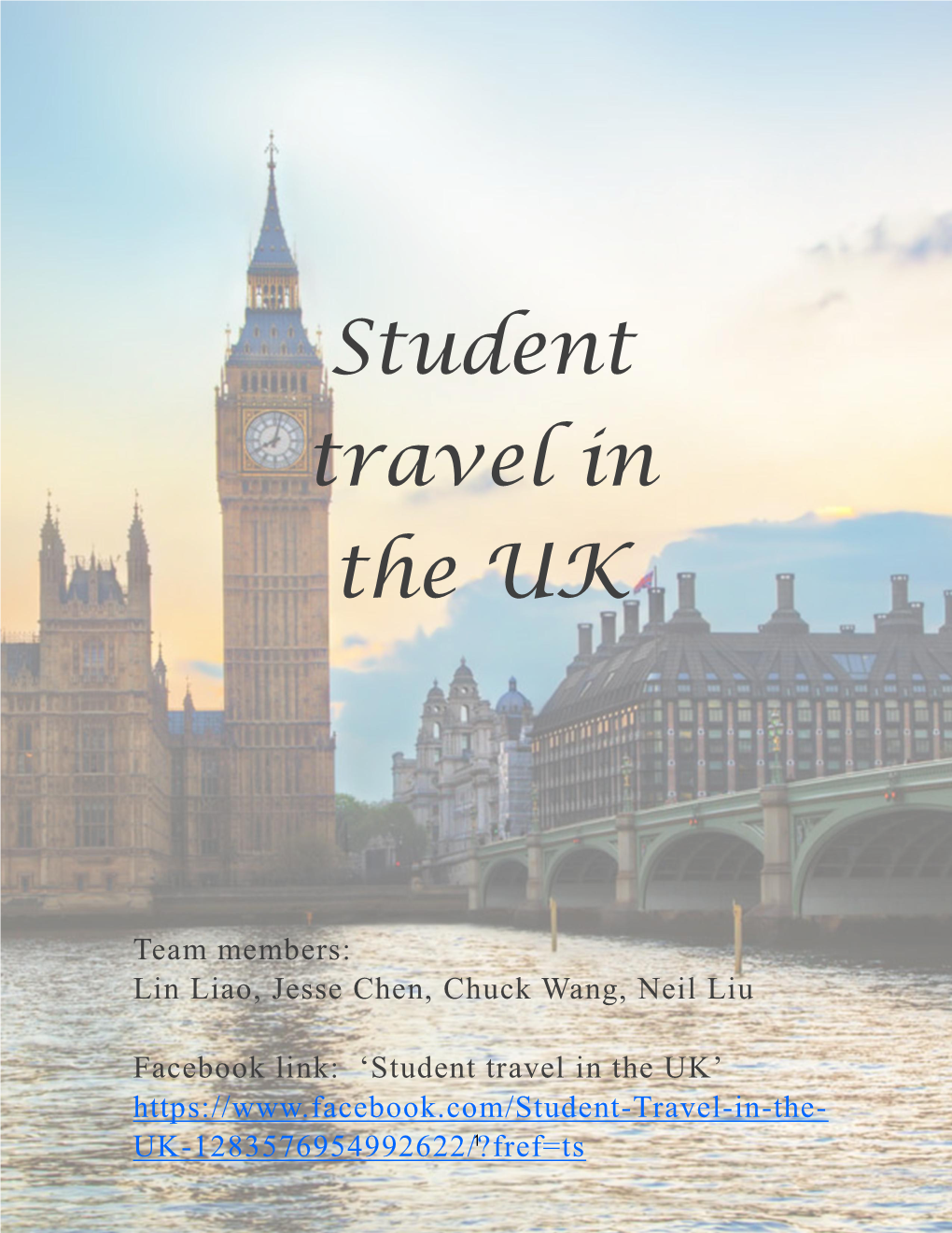 Student Travel in the UK