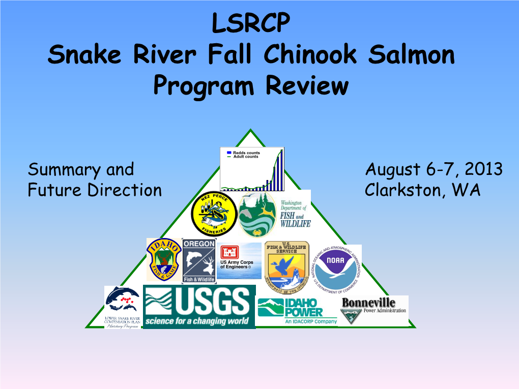 LSRCP Snake River Fall Chinook Salmon Program Review