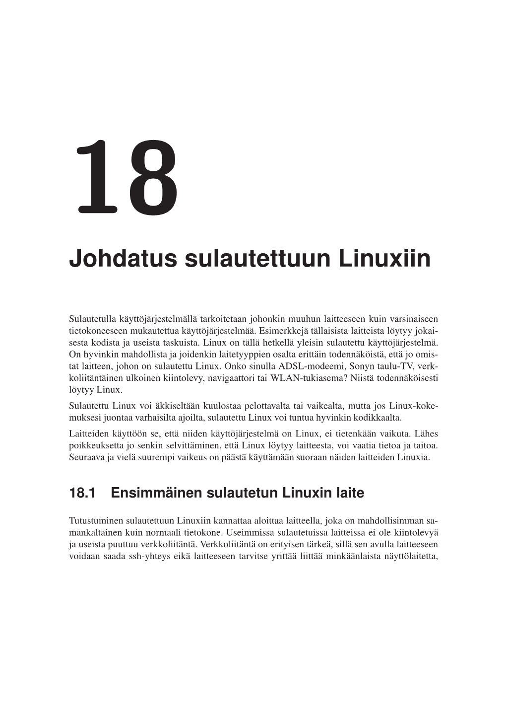 Johdatus Sulautettuun Linuxiin