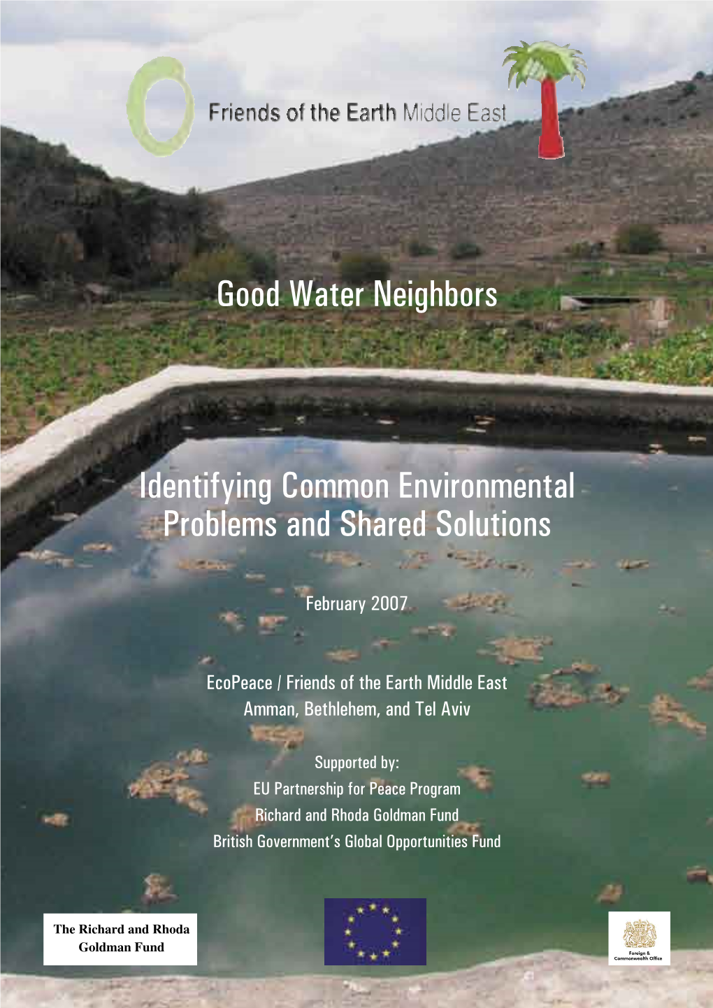 Good Water Neighbors Identifying Common Environmental Problems