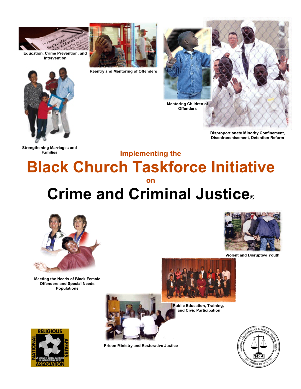 Black Church Taskforce Initiative Crime and Criminal Justice©