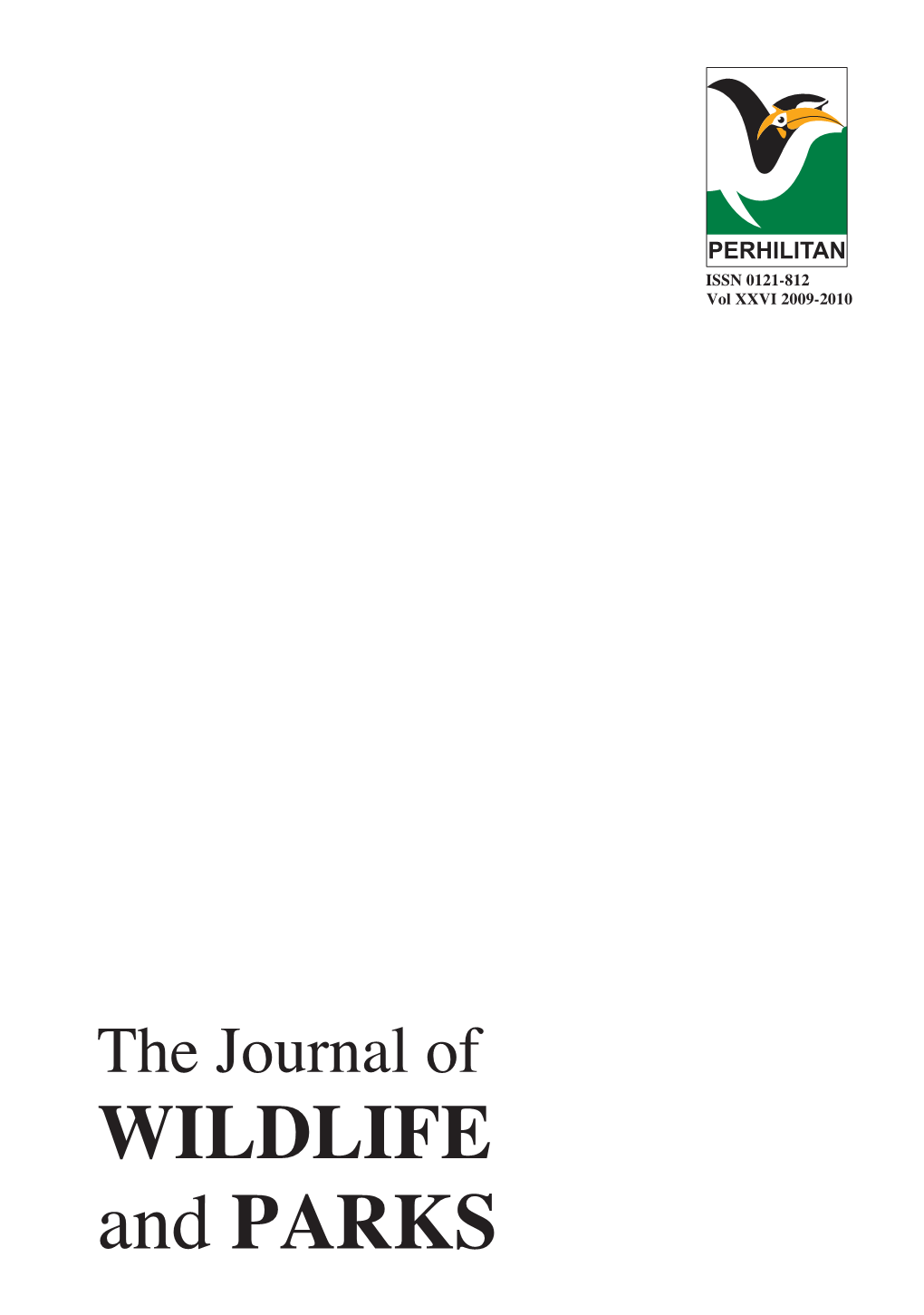 Journal of Wildlife and Parks