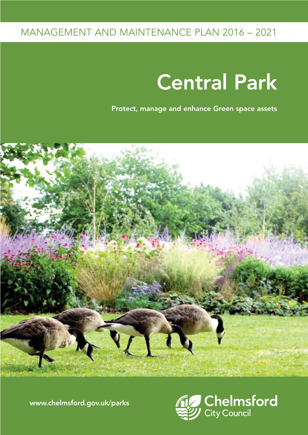 Central Park GF Management Plan