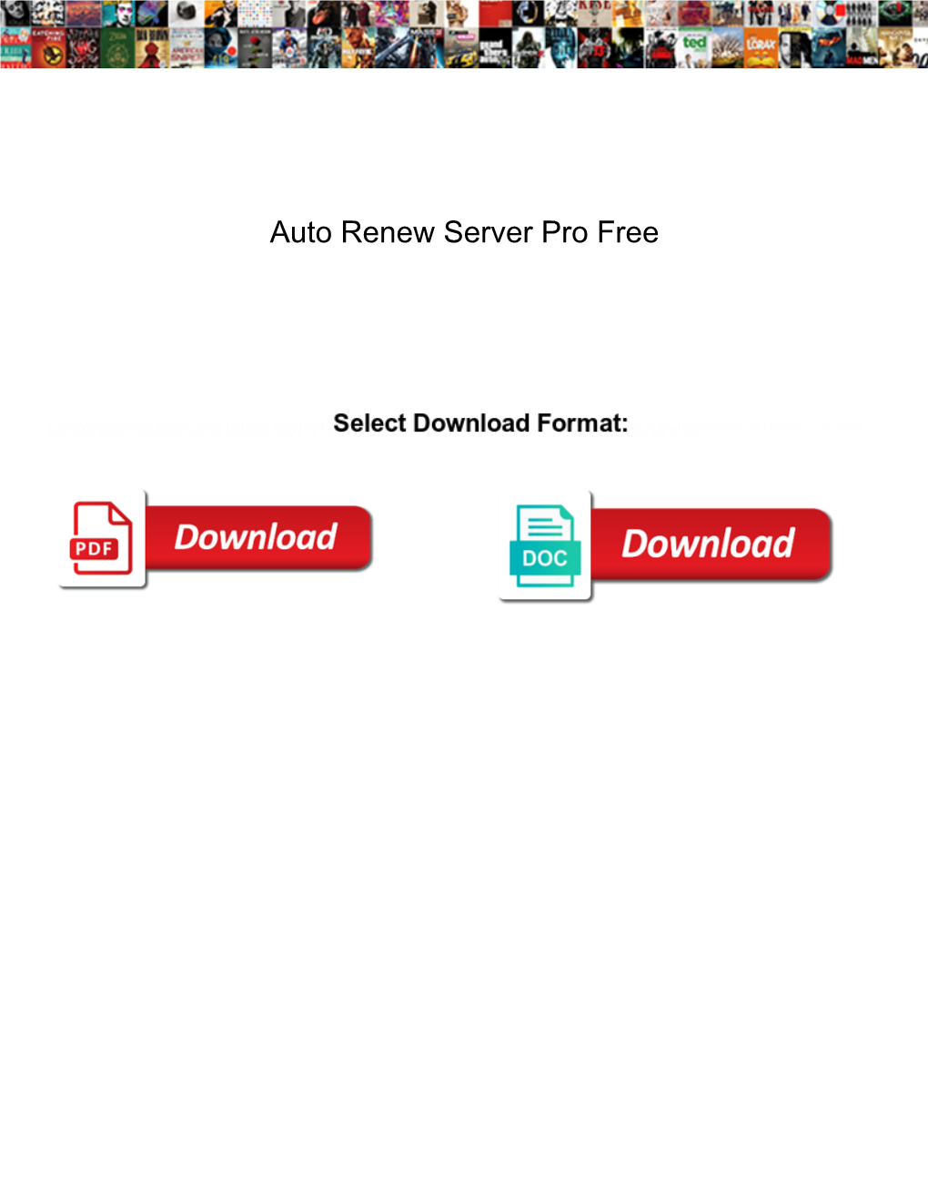 Auto Renew Server Pro Free