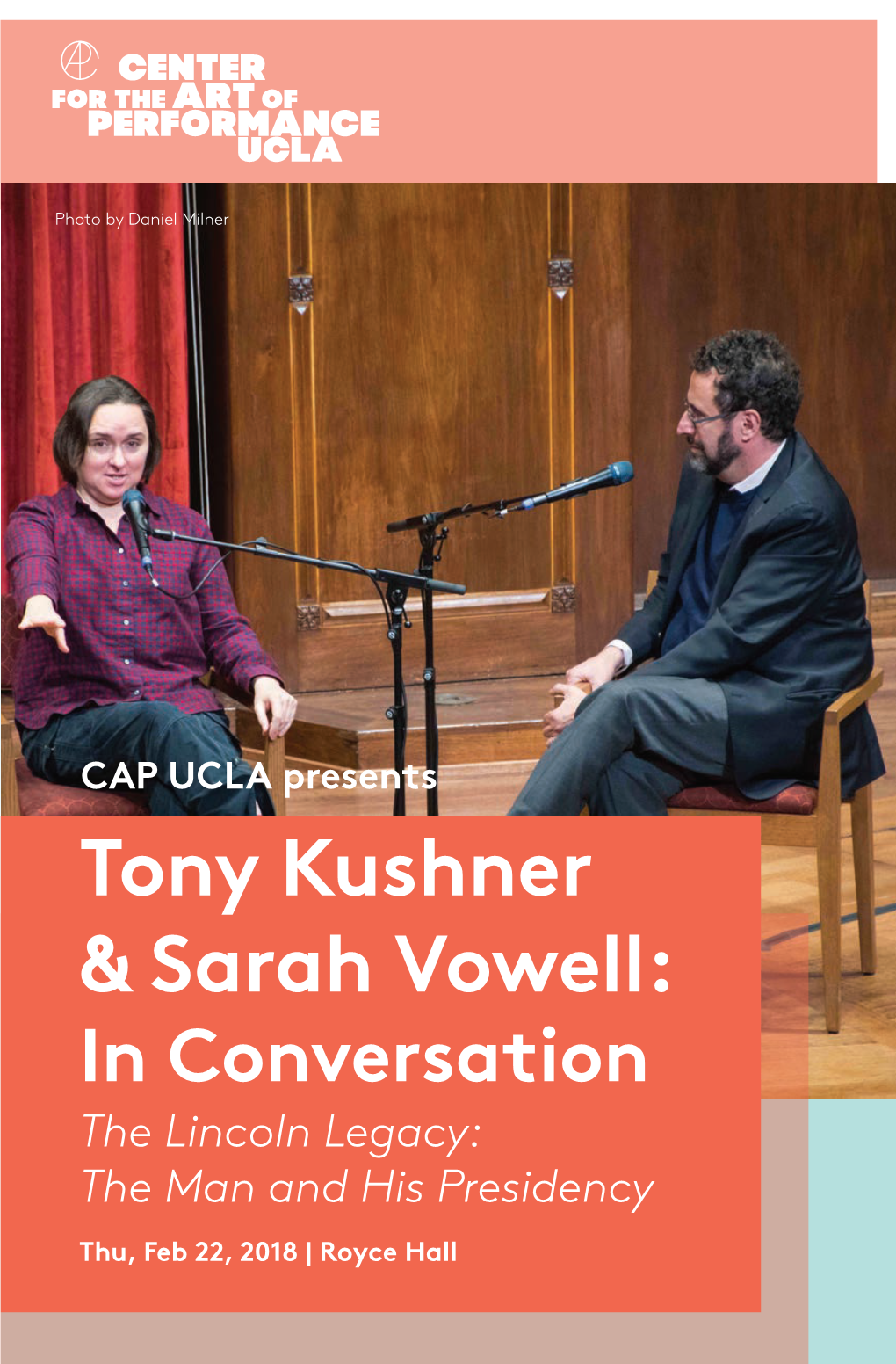 Tony Kushner & Sarah Vowell