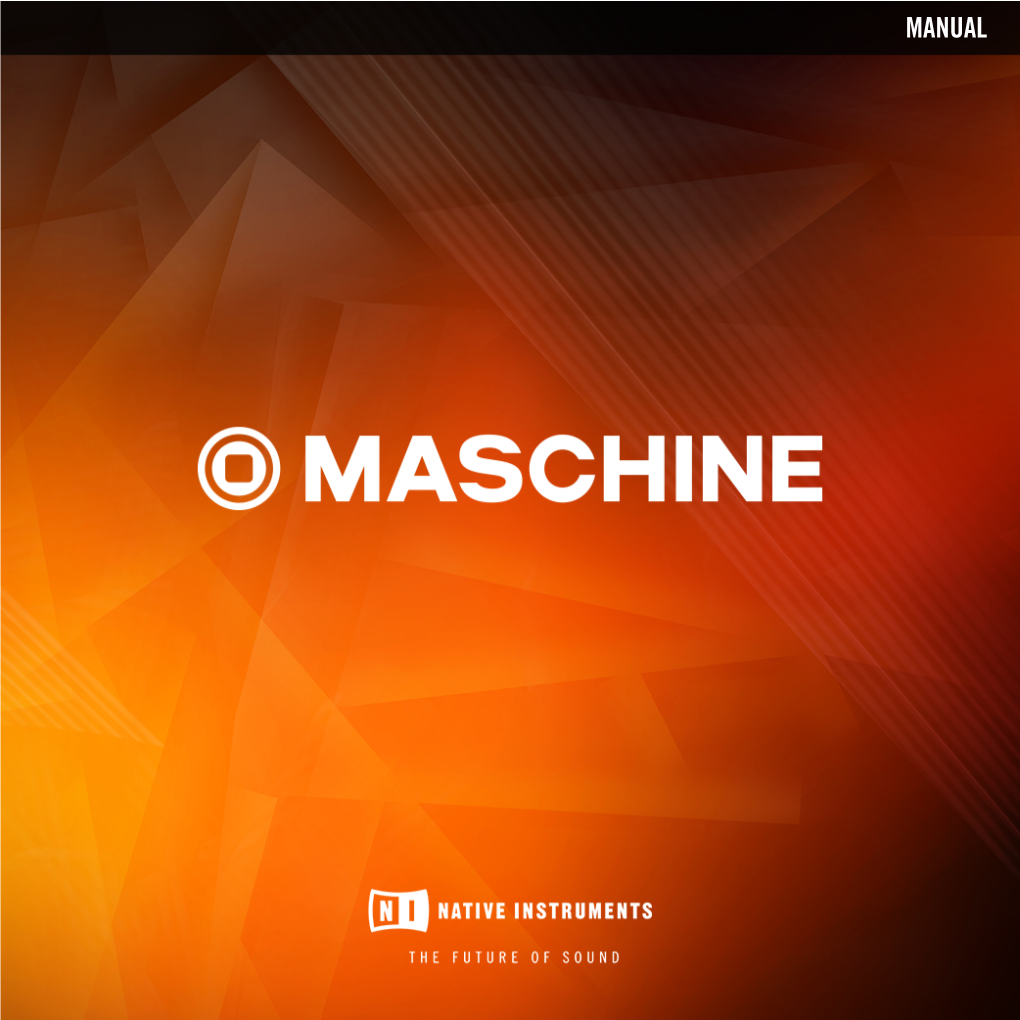 MASCHINE 2 Manual