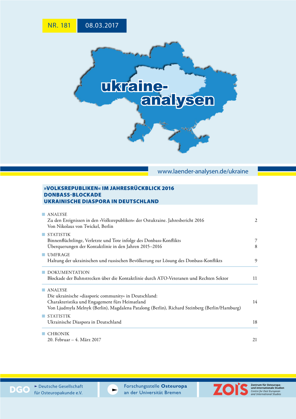 Ukraine- Analysen