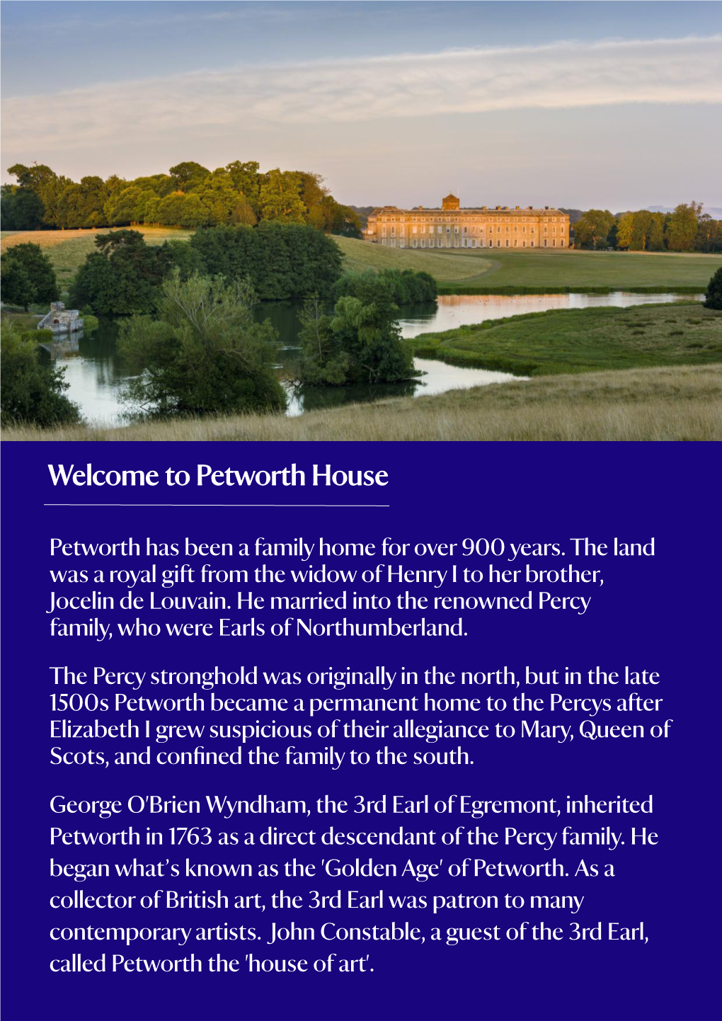 Welcome to Petworth House