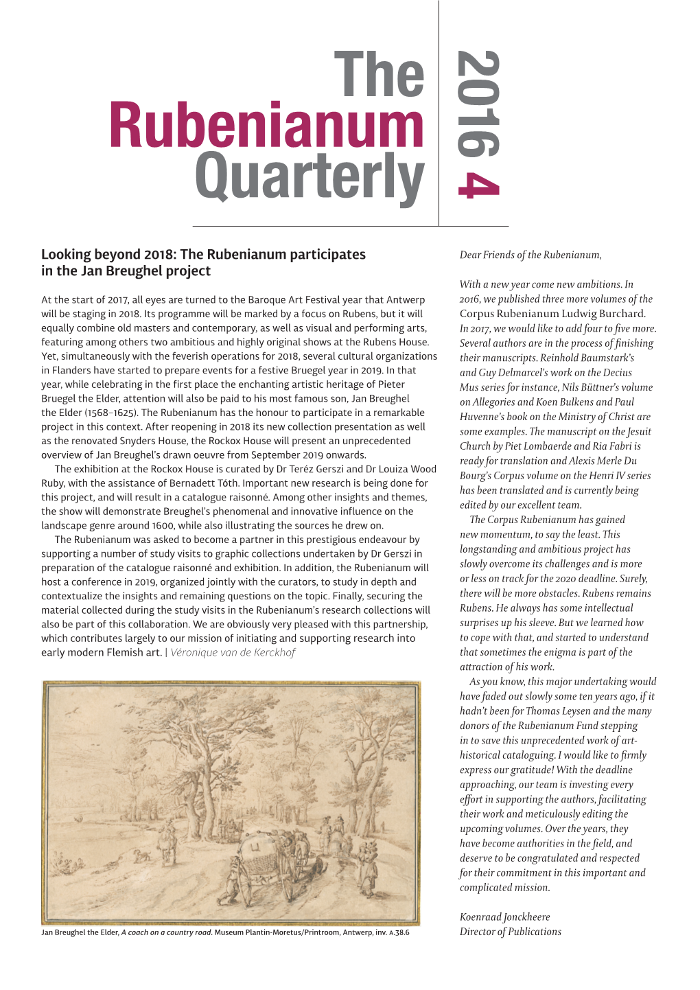 The Rubenianum Quarterly