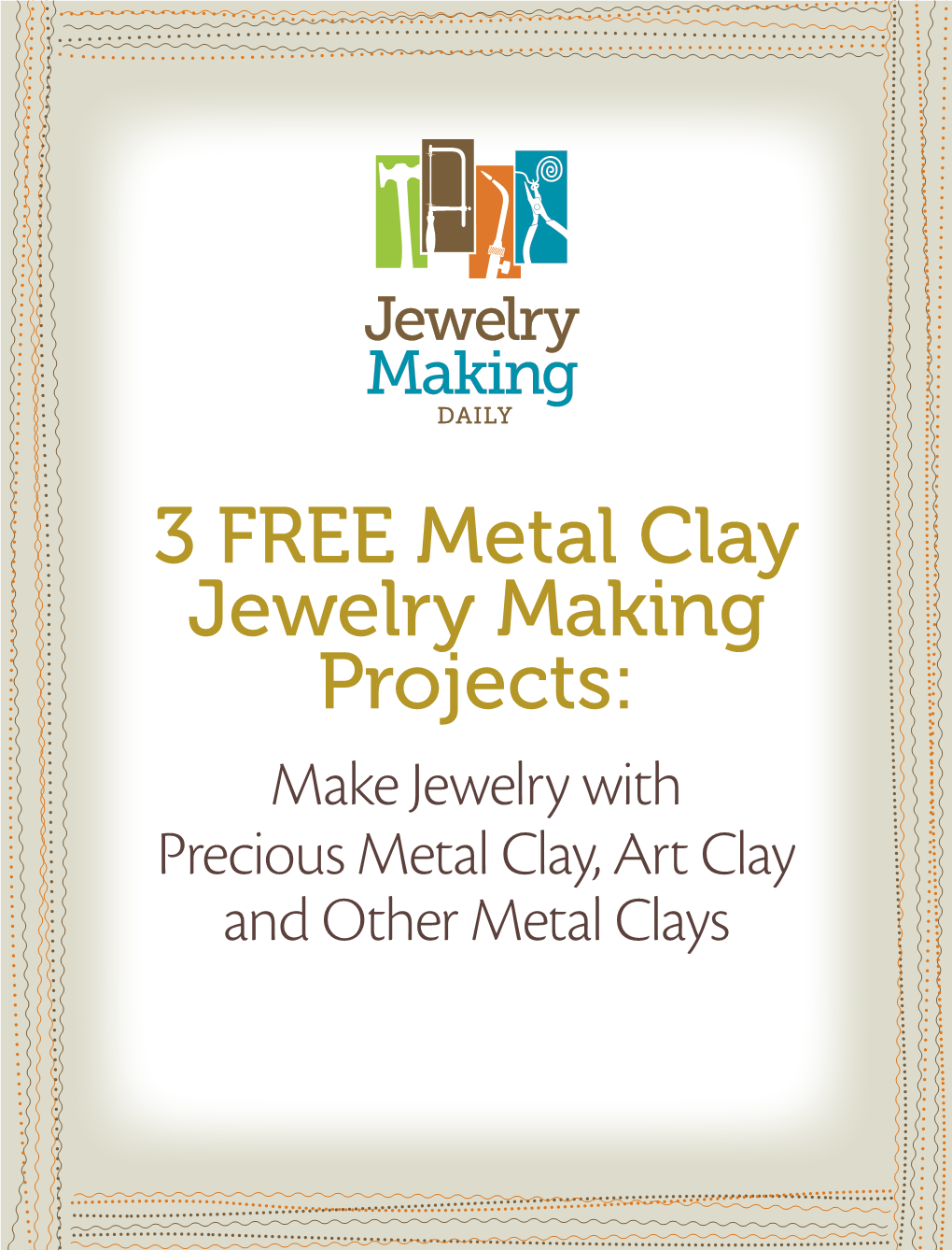 3 Free Metal Clay Jewelry Making Projects